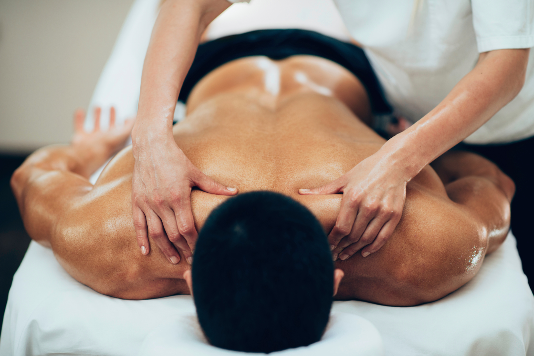 Relaxing Swedish massage treatment at Lavender Holistic Therapy in Skipton.